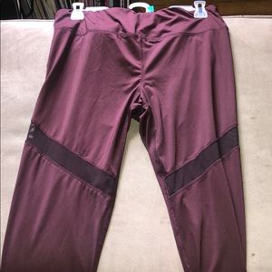 Leggings w/ Mesh Paneling